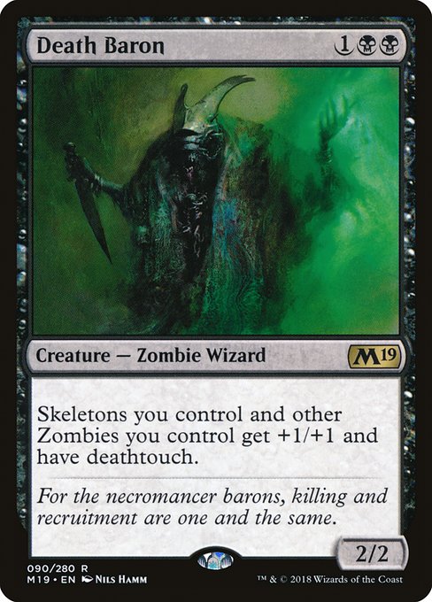 Death Baron (90) - Core Set 2019