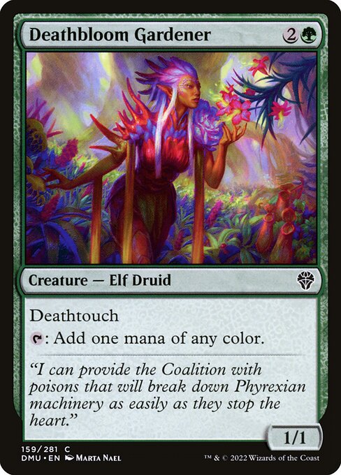 Deathbloom Gardener (159) - Dominaria United