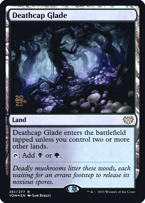 Deathcap Glade (261s) (Foil) - Innistrad: Crimson Vow Promos