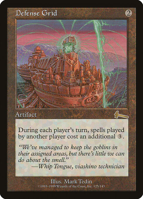 Defense Grid (125) (Foil) - Urza's Legacy