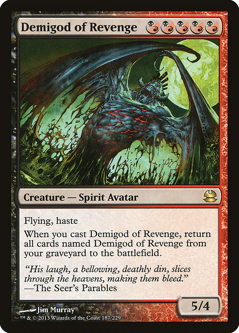 Demigod of Revenge (187) - Modern Masters
