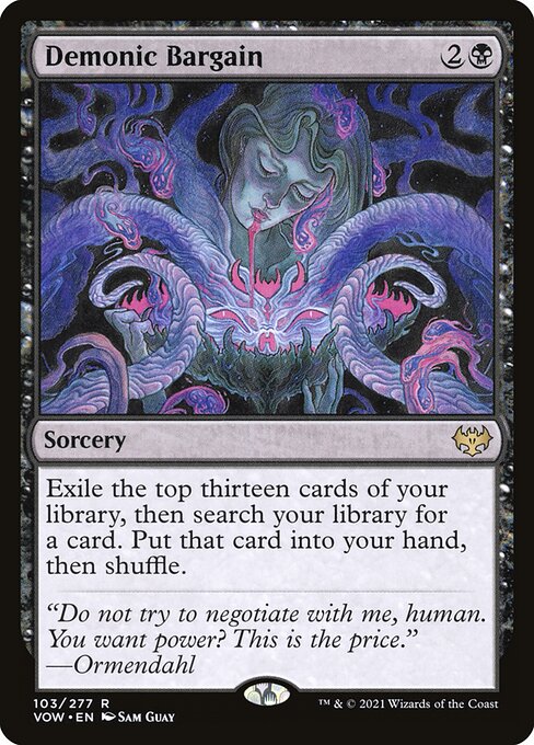 Demonic Bargain (103) - Innistrad: Crimson Vow