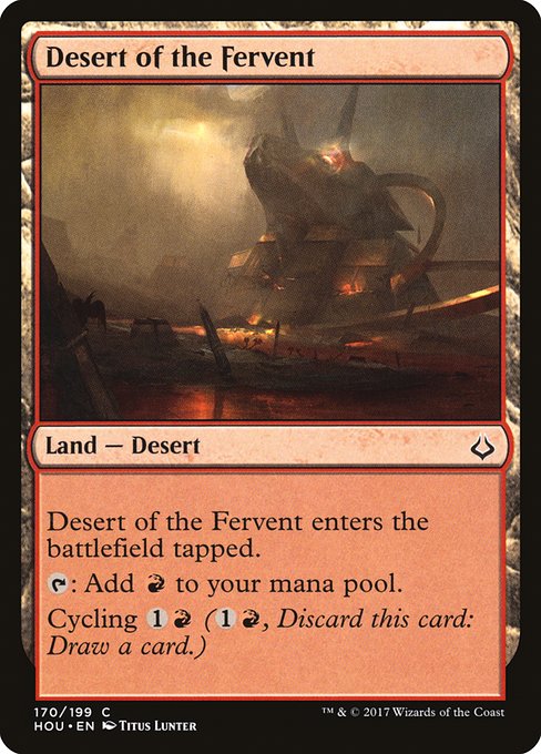 Desert of the Fervent (170) (Foil) - Hour of Devastation