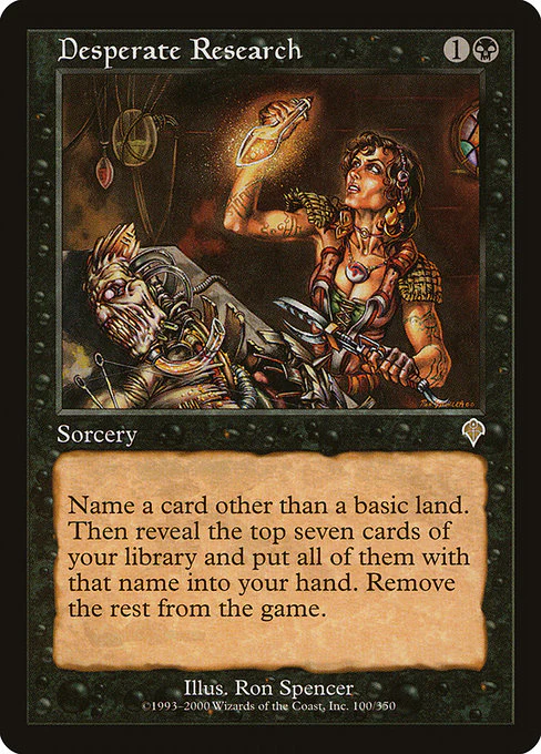 Desperate Research (100) - Invasion