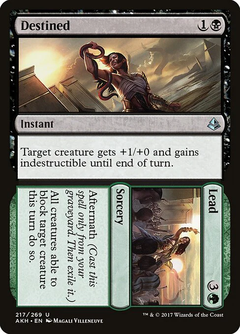 Destined // Lead (217) (Foil) - Amonkhet