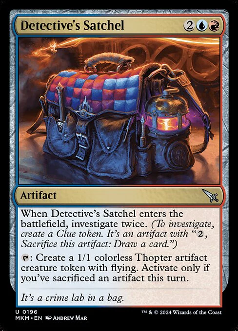 Detective's Satchel (196) - Murders at Karlov Manor
