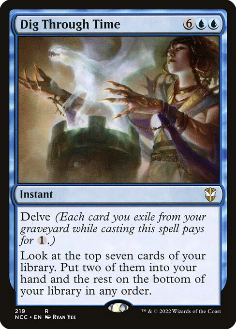 Dig Through Time (219) - New Capenna Commander