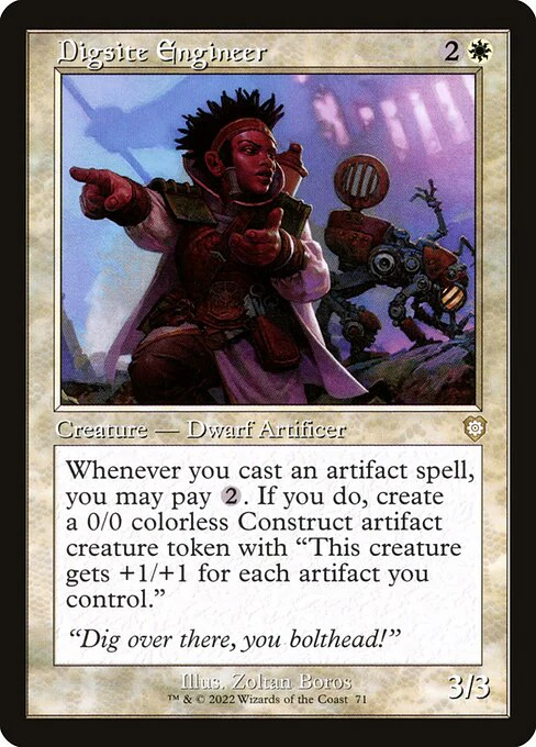 Digsite Engineer (71) - The Brothers' War Commander