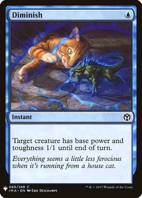 Diminish (IMA-50) - The List