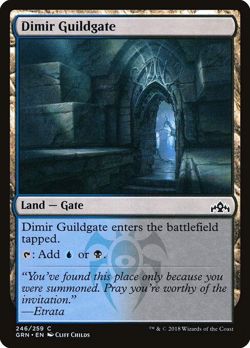 Dimir Guildgate (246) - Guilds of Ravnica