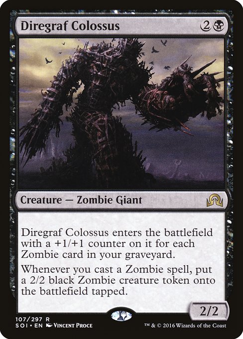 Diregraf Colossus (107) - Shadows over Innistrad
