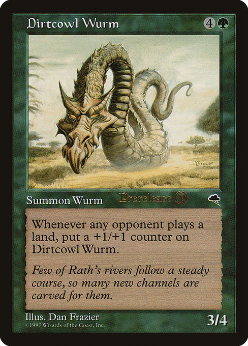 Dirtcowl Wurm (221) - Tempest Promos