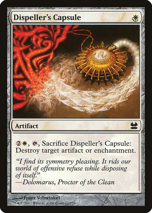 Dispeller's Capsule (12) (Foil) - Modern Masters