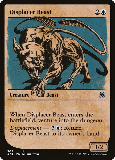 Displacer Beast (305) - SHOWCASE - Adventures in the Forgotten Realms