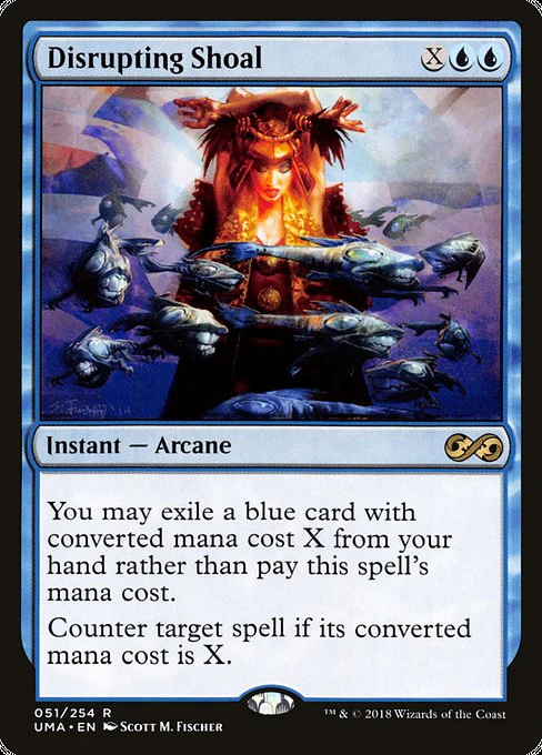 Disrupting Shoal (51) (Foil) - Ultimate Masters