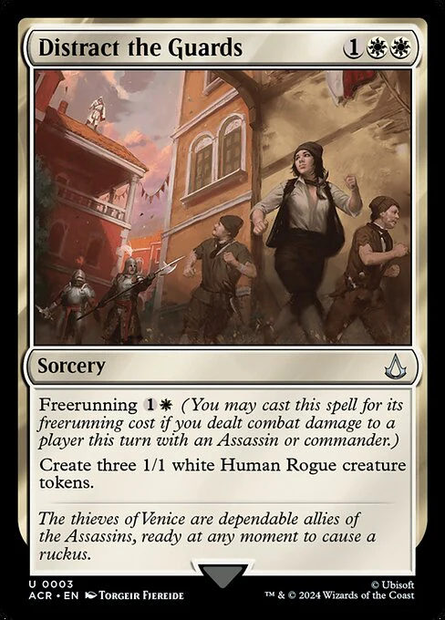 Distract the Guards (3) (Foil) - Assassin's Creed