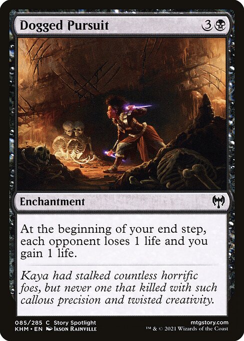 Dogged Pursuit (85) (Foil) - Kaldheim