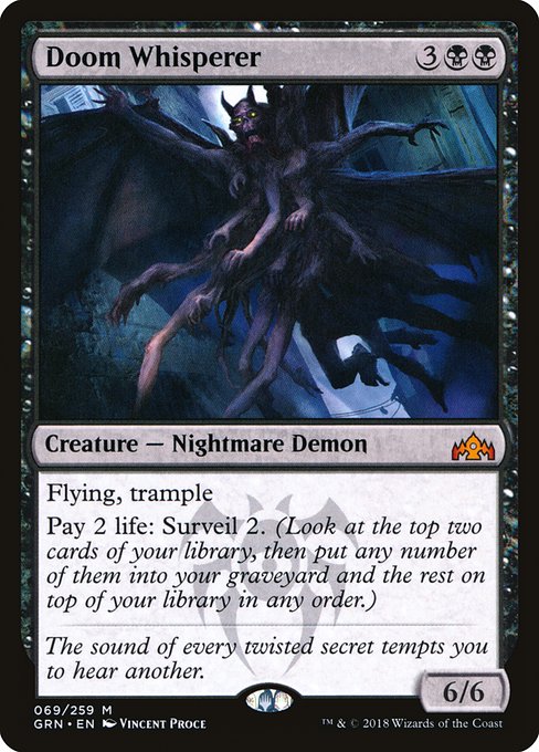Doom Whisperer (69) (Foil) - Guilds of Ravnica