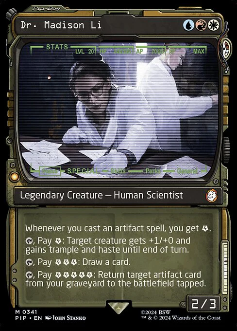 Dr. Madison Li (341) - SHOWCASE - Fallout
