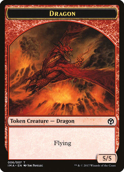 Dragon (6) - Iconic Masters Tokens