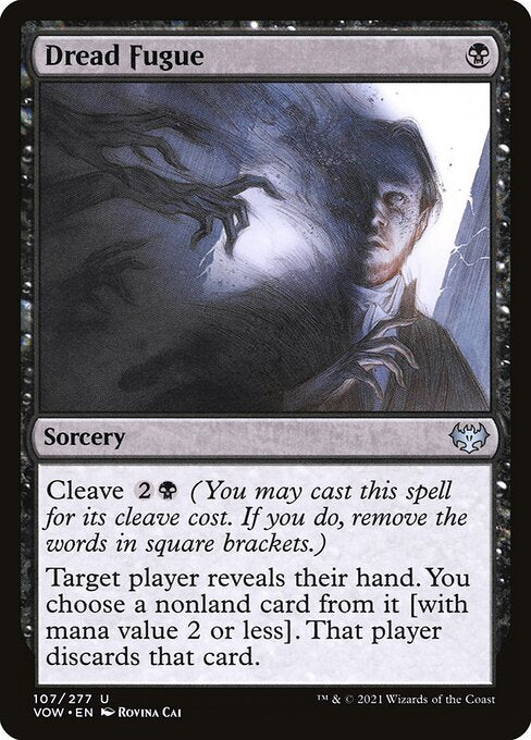 Dread Fugue (107) (Foil) - Innistrad: Crimson Vow