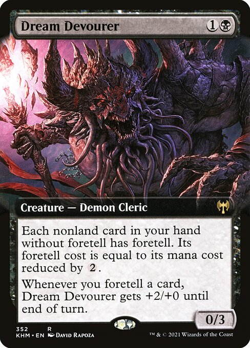 Dream Devourer (352) - EXTENDED ART - Kaldheim