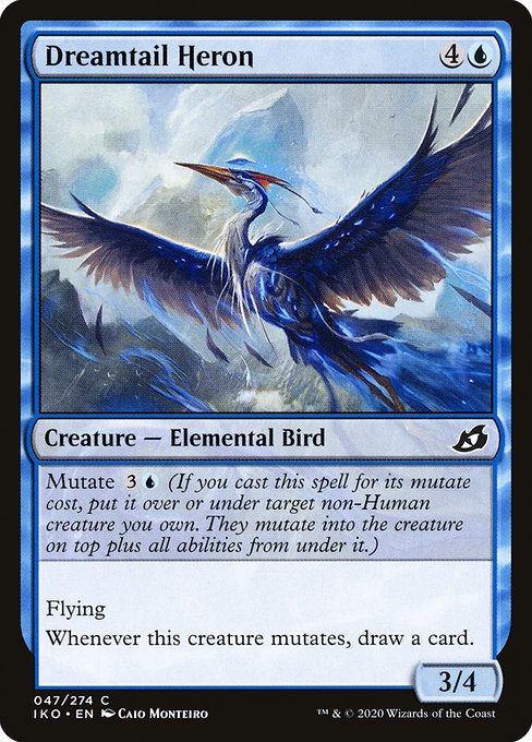 Dreamtail Heron (47) - Ikoria: Lair of Behemoths