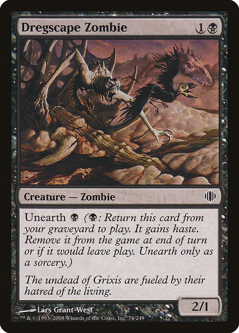 Dregscape Zombie (74) (Foil) - Shards of Alara