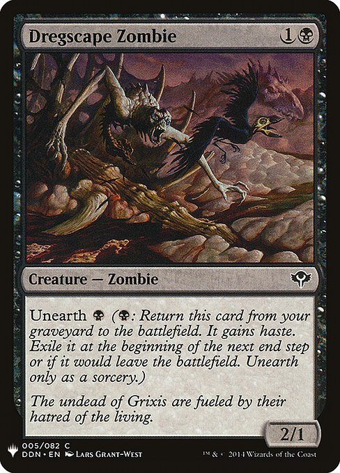 Dregscape Zombie (DDN-5) - The List