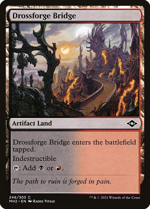Drossforge Bridge (246) (Foil) - Modern Horizons 2