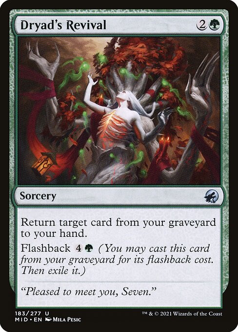 Dryad's Revival (183) - Innistrad: Midnight Hunt