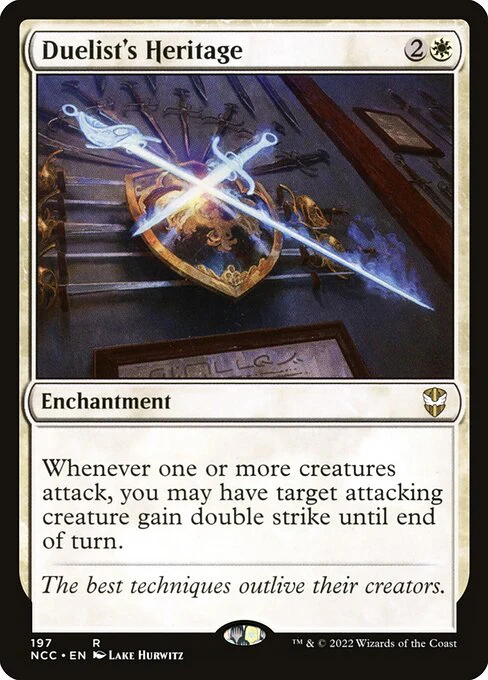 Duelist's Heritage (197) - New Capenna Commander