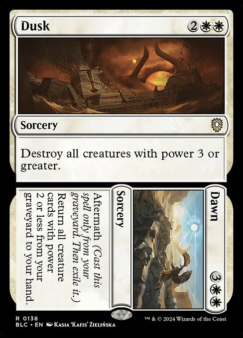 Dusk // Dawn (138) - Bloomburrow Commander