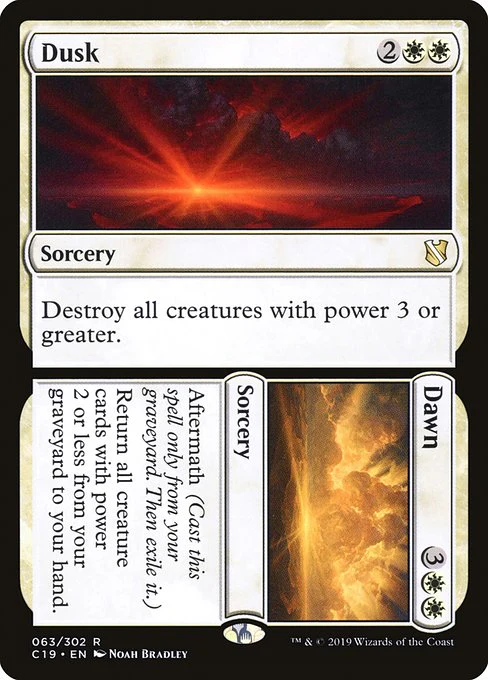 Dusk // Dawn (63) - Commander 2019