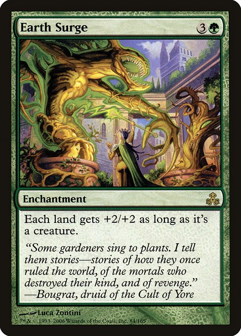 Earth Surge (84) (Foil) - Guildpact