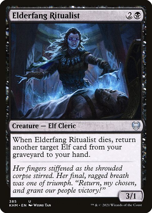 Elderfang Ritualist (385) - Kaldheim