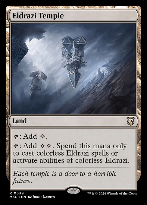 Eldrazi Temple (339) - Modern Horizons 3 Commander