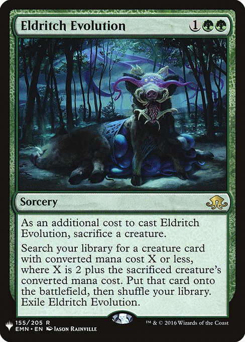 Eldritch Evolution (EMN-155) - The List