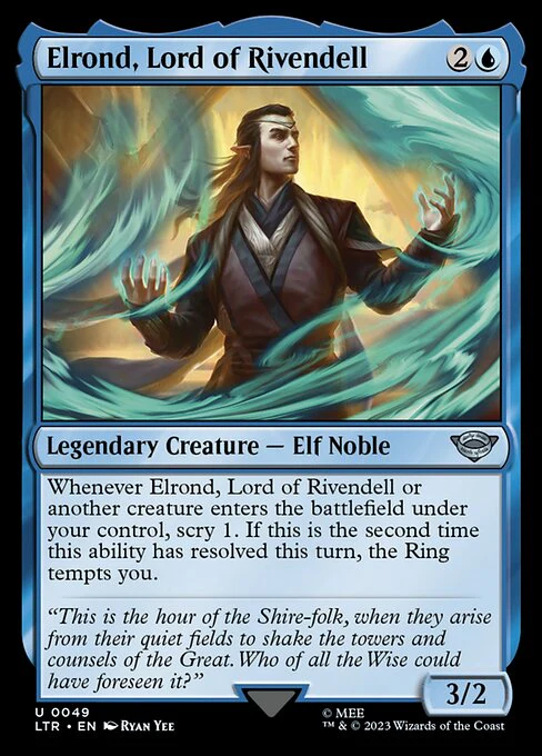 Elrond, Lord of Rivendell (49) - The Lord of the Rings: Tales of Middle-earth