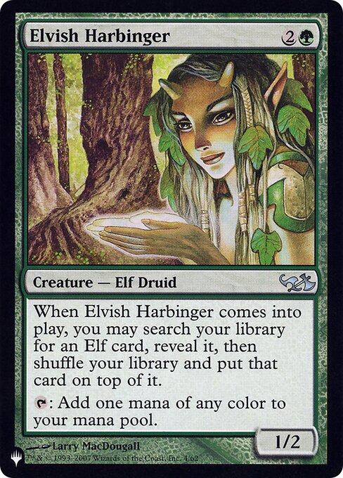 Elvish Harbinger (DD1-4) - The List