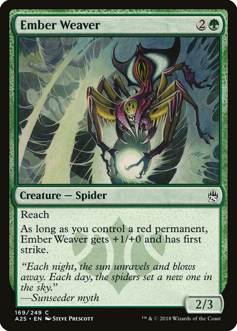 Ember Weaver (169) (Foil) - Masters 25