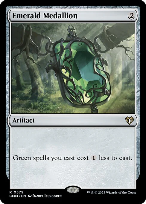 Emerald Medallion (379) - Commander Masters