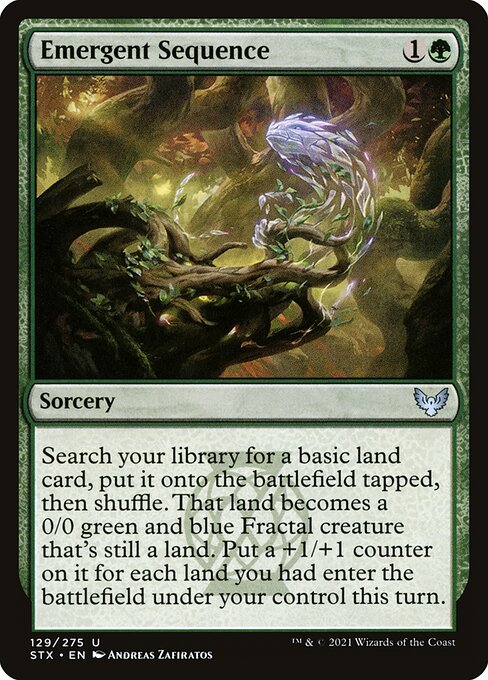 Emergent Sequence (129) - Strixhaven: School of Mages