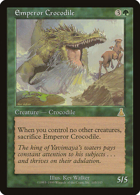 Emperor Crocodile (105) - Urza's Destiny