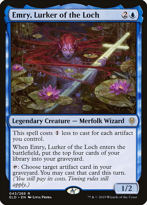 Emry, Lurker of the Loch (43) - Throne of Eldraine