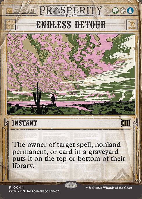 Endless Detour (44) - BORDERLESS - Breaking News