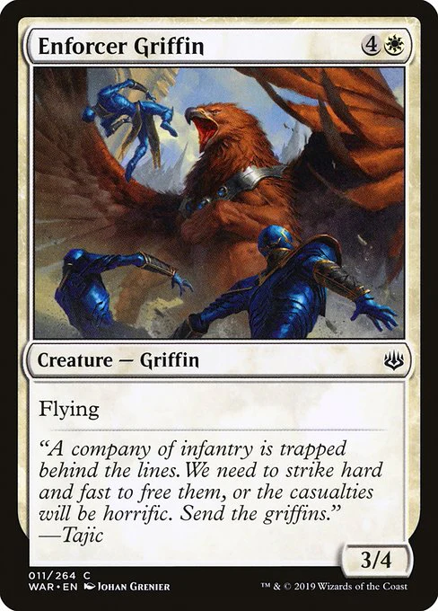 Enforcer Griffin (11) (Foil) - War of the Spark