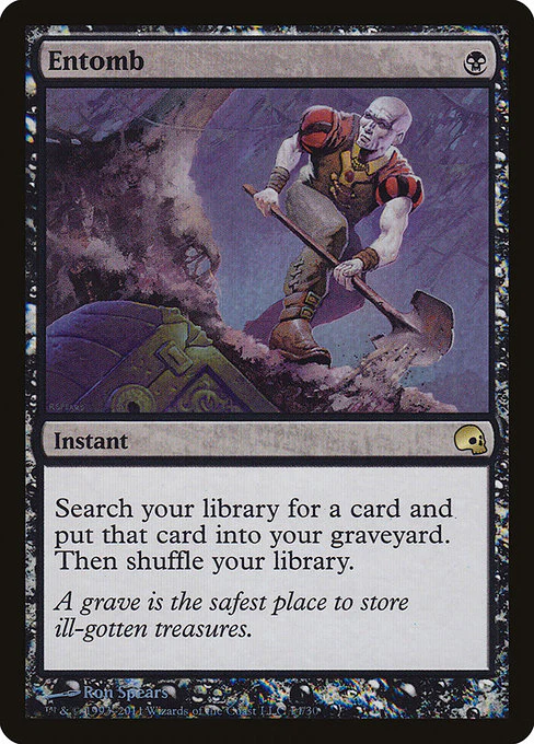Entomb (14) (Foil) - Premium Deck Series: Graveborn