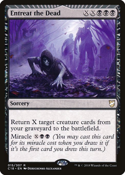 Entreat the Dead (15) - Commander 2018
