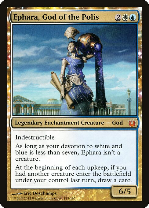 Ephara, God of the Polis (145) (Foil) - Born of the Gods